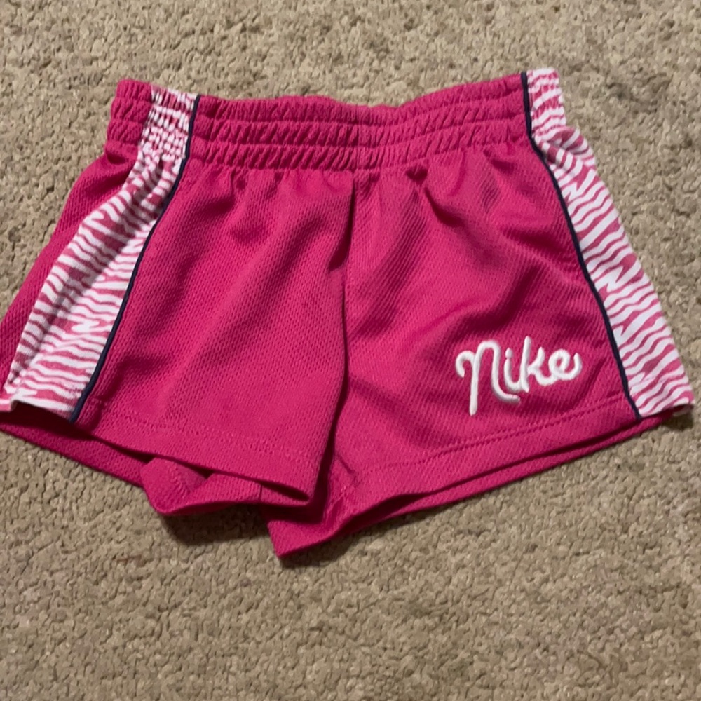Old school Nike shorts with zebra print